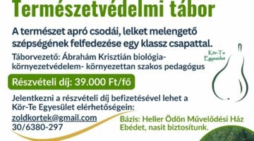 Természetvédelmi tábor